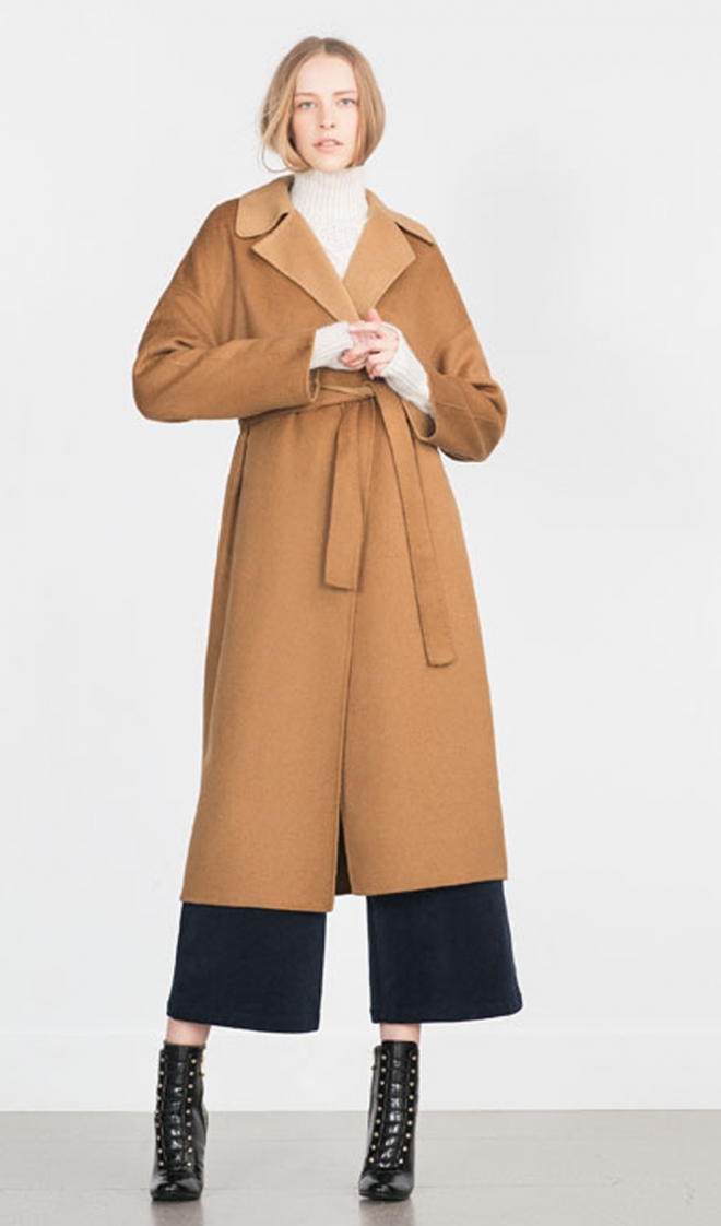 Abrigos para 2016: un abrigo a la moda con Zara