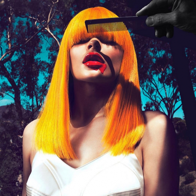 Pelucas de Kylie Jenner: un amarillo extravagante