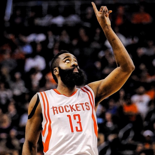 James Harden y su fe, un tándem en la NBA