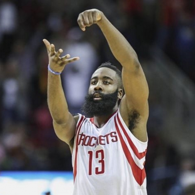 James Harden, un jugador muy expresivo