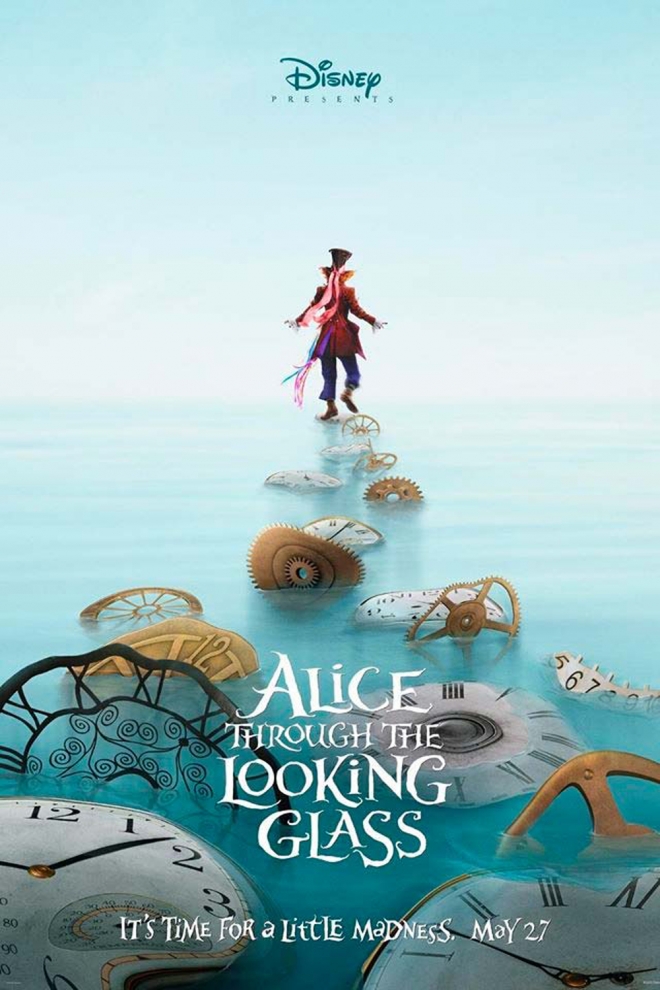 Películas 2016: Alice through the loking glass