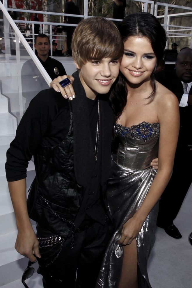 Justin Bieber y Selena Gomez, dos tortolitos