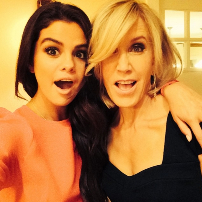 Felicity Huffman junto a Selena Gomez en Instagram