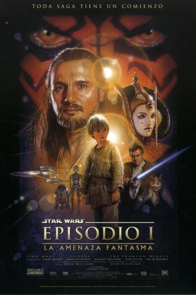 Películas de Samuel L. Jackson: Star Wars, la amenaza fantasma Películas de Samuel L. Jackson: Star Wars, la amenaza fantasma