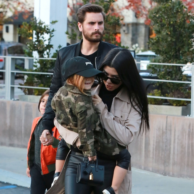 Kourtney Kardashian tiene tres hijos con Scott Disick