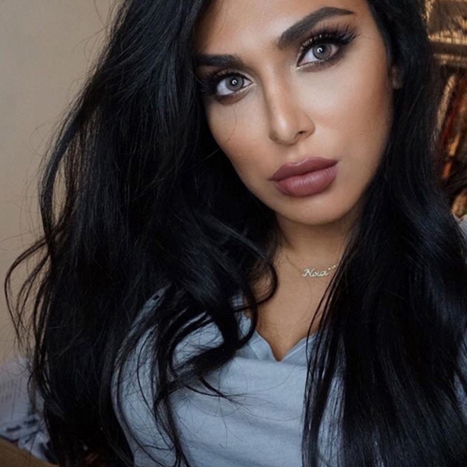 Huda Beauty, una cuenta de Instagram con millones de seguidores