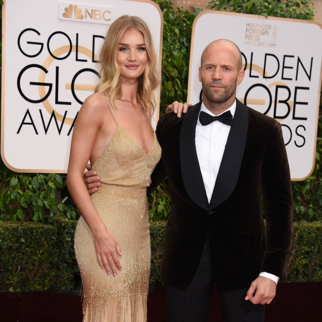 Bodas de famosos 2016: Jason Staham y Rosie Huntington