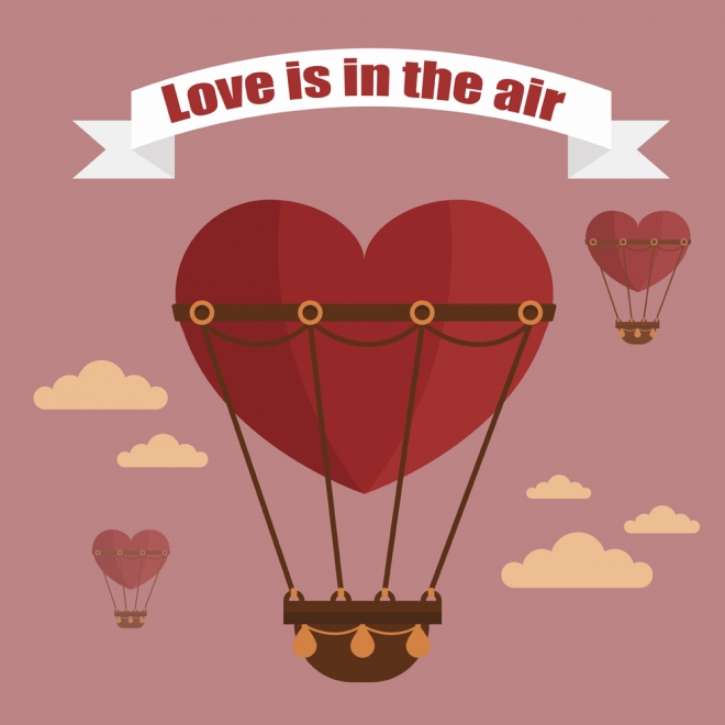 El amor está en el aire con las tarjetas de San Valentín