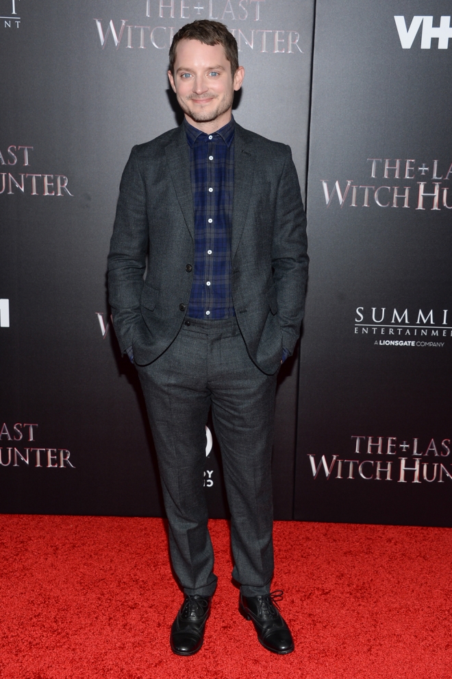 Famosos que son bajos: Elijah Wood mide 1,68 cm