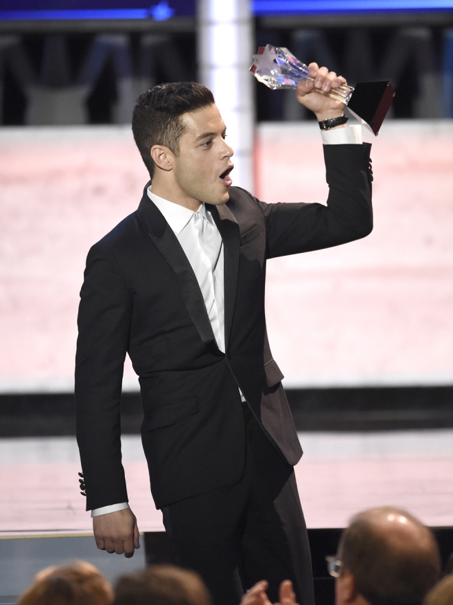 Critic's Choice Awards 2016: la alegría de Rami Malek