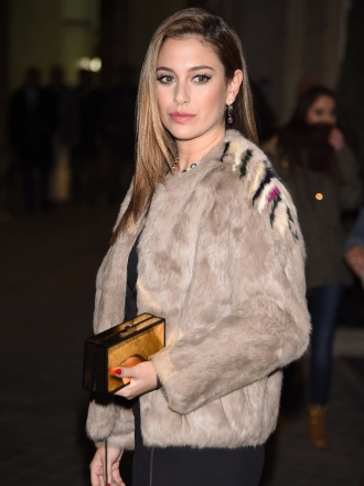 El abrigo de piel de Blanca Suárez, un look perfecto