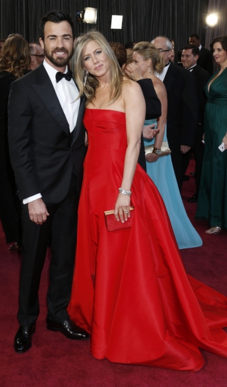 Jennifer Aniston y Justin Theroux, pareja de guapos