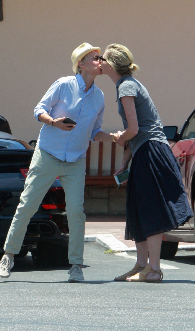 Ellen DeGeneres y Portia de Rossi, todo amor
