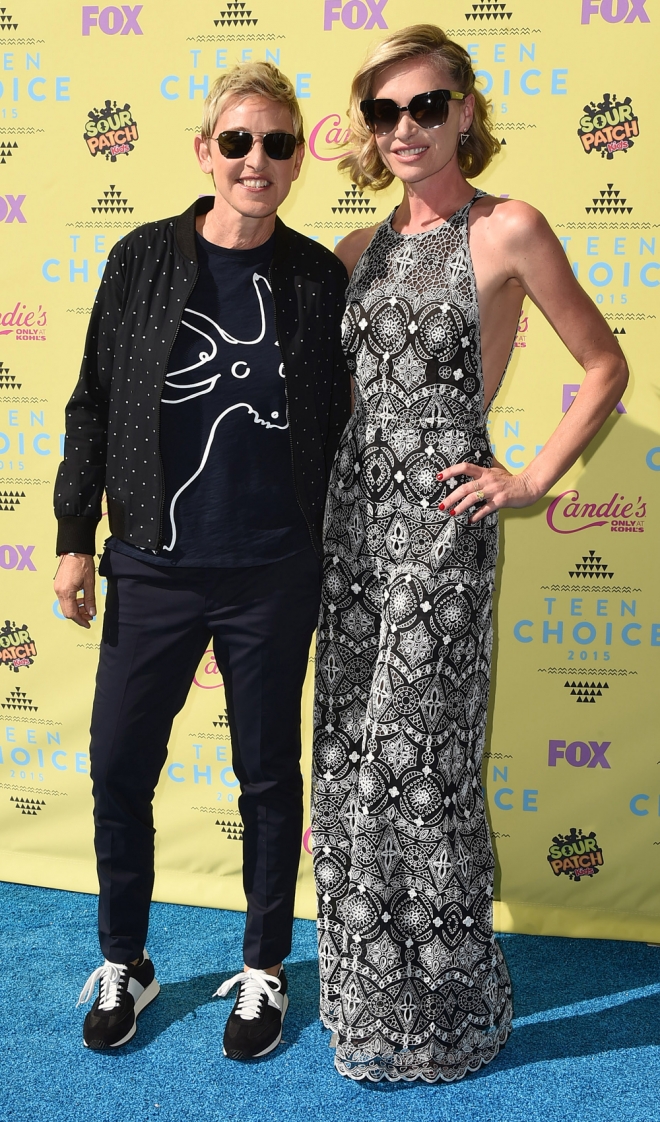 Ellen DeGeneres y Portia de Rossi, siempre estupendas