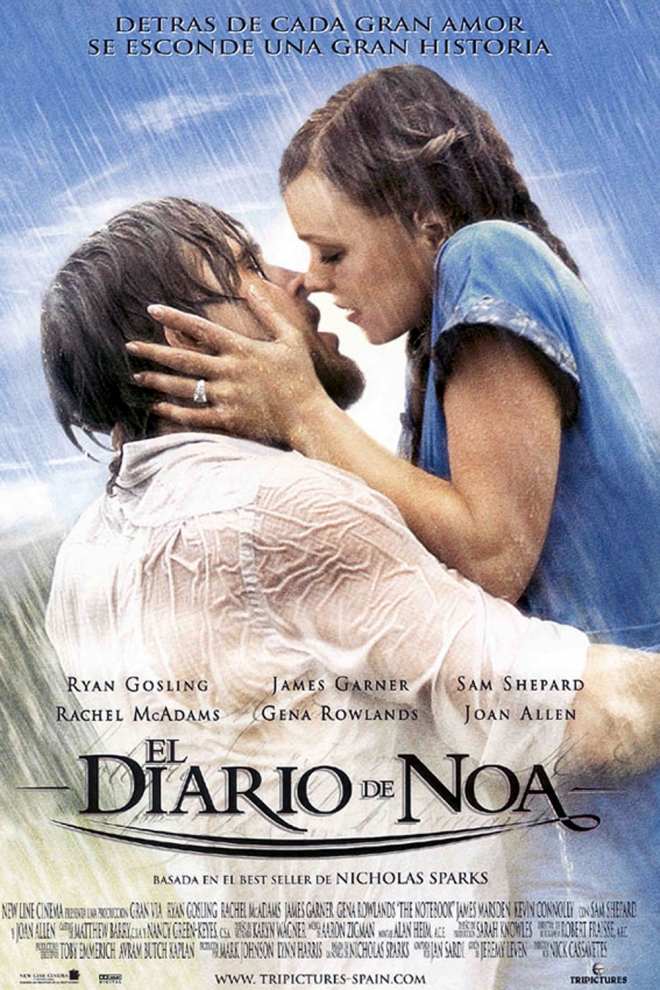 Películas románticas: El diario de Noa