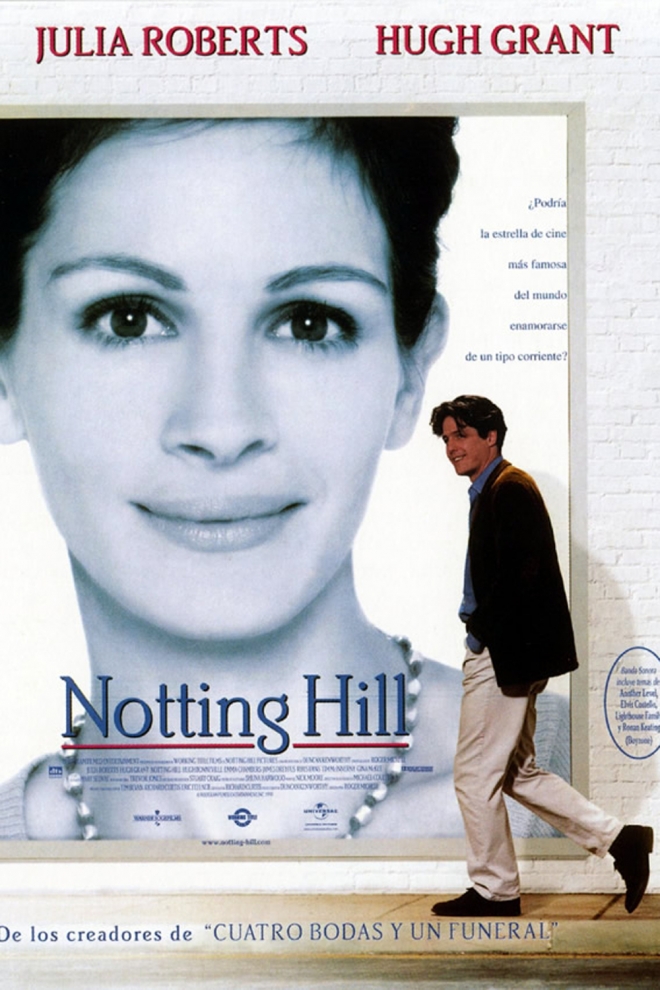 Películas románticas: Notting Hill