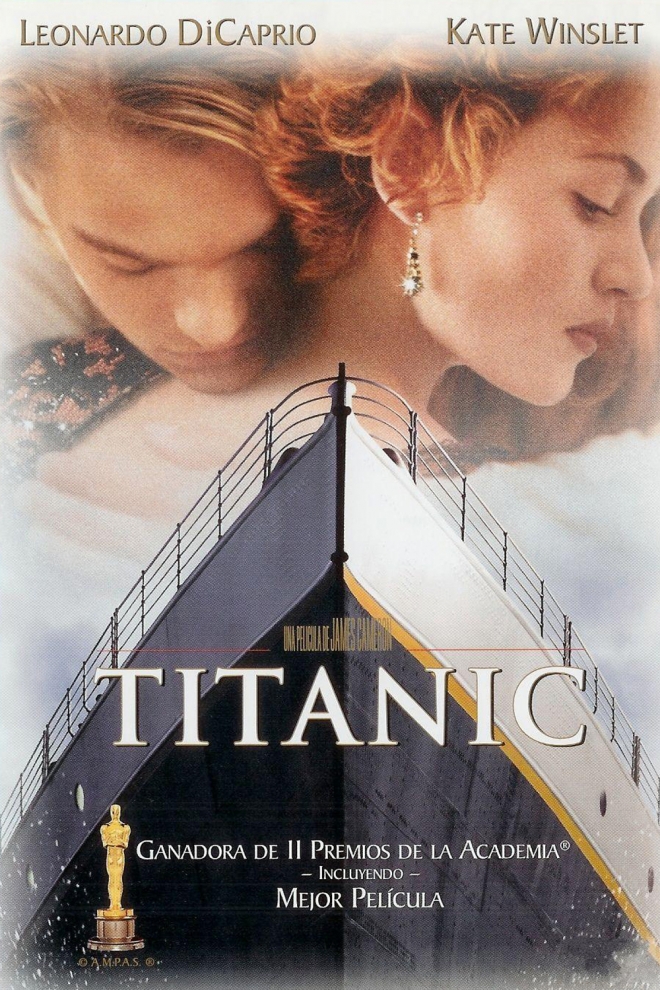 Películas románticas: Titanic