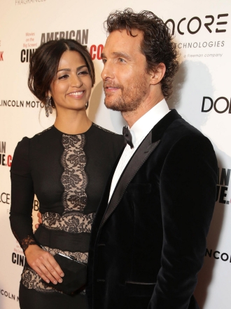 Camila Alves, enamoradísima de Matthew McConaughey
