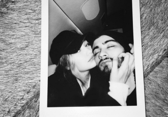 La primera foto de Instagram de Zayn y Gigi Hadid