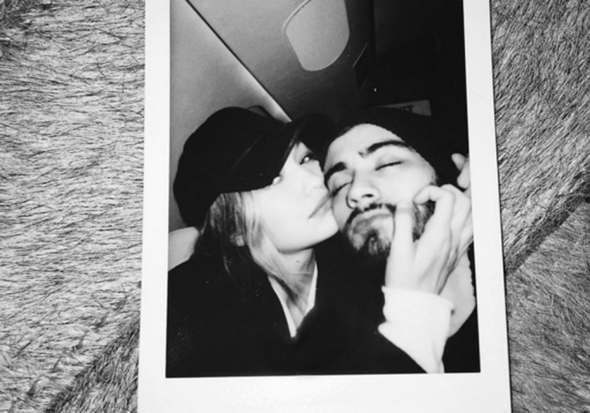 La primera foto de Instagram de Zayn y Gigi Hadid