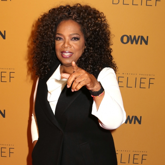 Oprah Winfrey lo tiene claro, ella es quien manda aquí