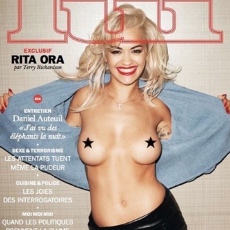 Rita Ora en topless: desnuda en Instagram