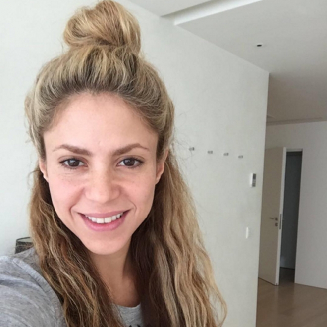 Shakira sin maquillar: una celebrity sin complejos