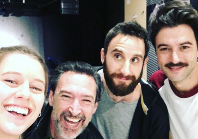 Manuela Vellés y su selfie antes de los Goya 2016