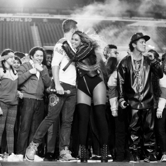 Super Bowl 2016: Beyoncé, en Instagram con Coldplay