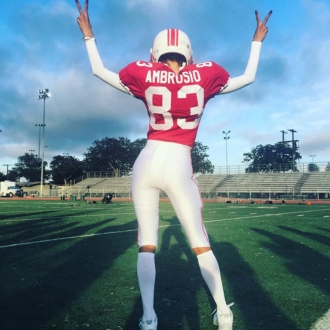 Super Bowl 2016: momento 'remember' de Alessandra Ambrosio