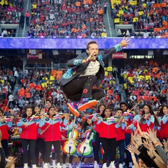 Super Bowl 2016: Chris Martin, 'volando' en Instagram