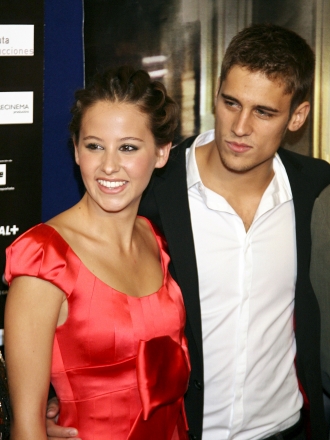 Martín Rivas e Irene Escolar, una pareja de cine