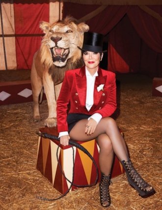 Famosas para Terry Richardson: Kris Jenner, la matriarca Kardashian