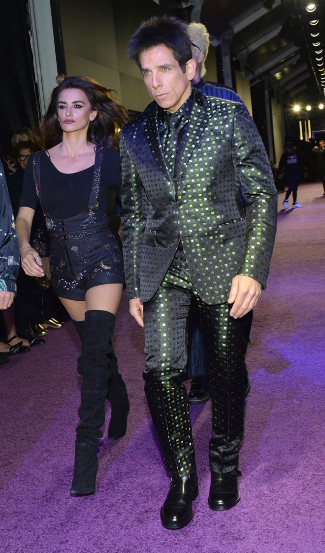 Premiere Zoolander 2: Ben Stiller y Penélope Cruz, auténticos modelos