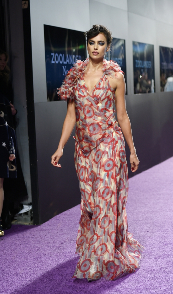 Premiere Zoolander 2: Irina Shayk, muy guapa
