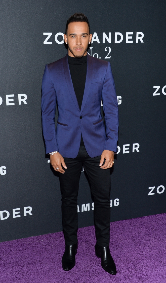 Premiere Zoolander 2: Lewis Hamilton, muy guapo