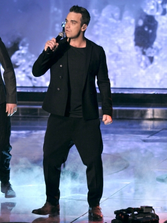 Robbie Williams, siempre activo en la música