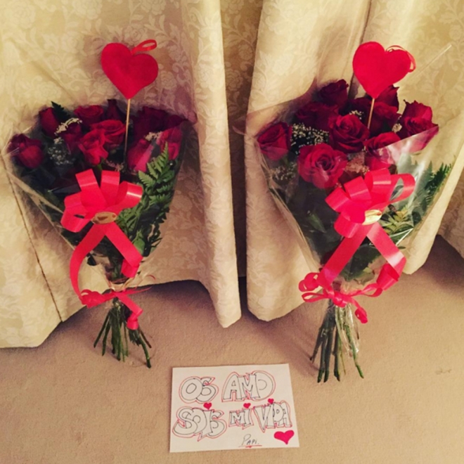 San Valentín en Instagram: el regalo de Bustamante a Paula Echevarría
