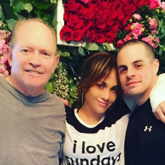 San Valentín en Instagram: JLo, 14 de febrero con Casper Smart