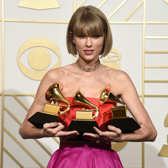 Momentazos Grammys 2016: Taylor Swift, demostrando que es la reina
