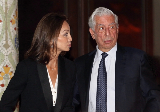 Isabel Preysler y Vargas Llosa, siempre unidos