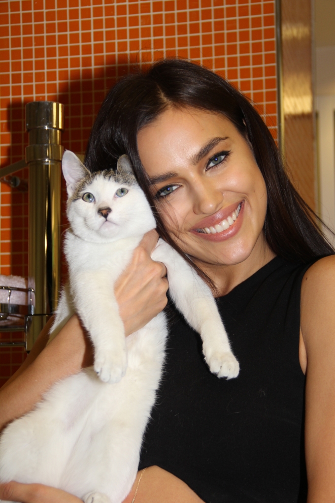 Irina Shayk, pasión por los animales