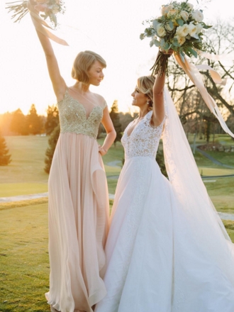 La foto que convierte a Taylor Swift en la mejor dama de honor