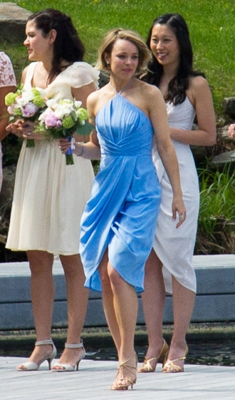 Rachel McAdams, emocionada como dama de honor