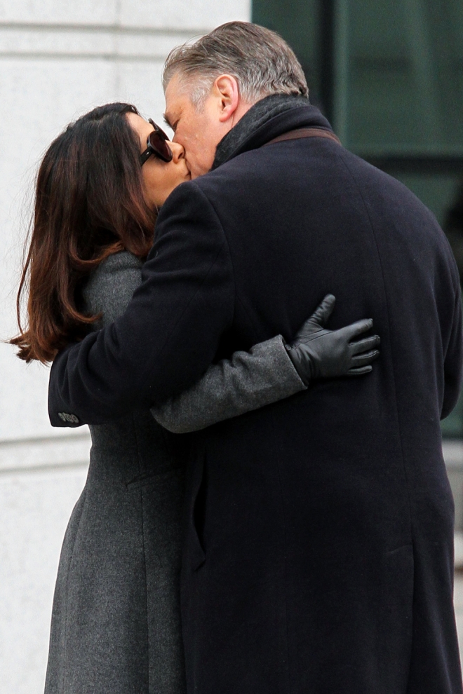 Rodajes de películas: Salma Hayek y Alec Baldwin pasión en Drunk Parents