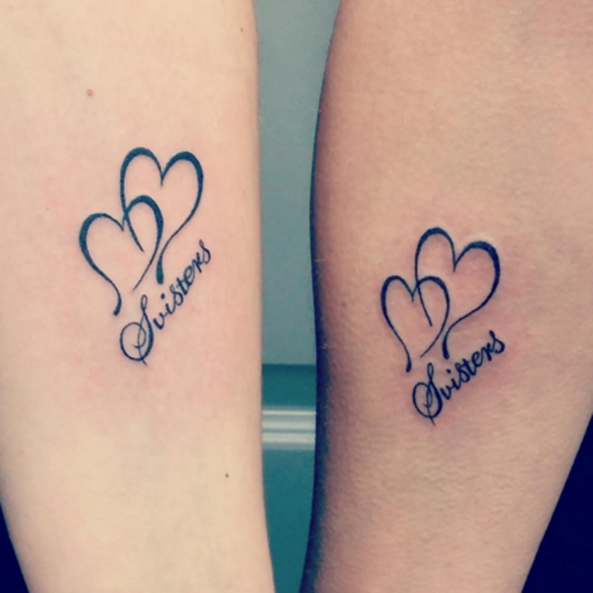 Tatuajes para hermanas: la familia también en la piel