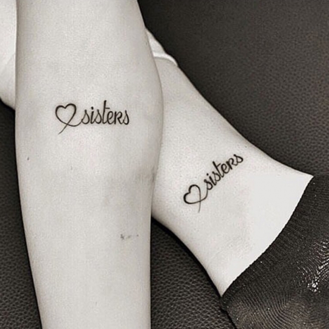 Tatuajes para hermanas: sisters, el amor de la piel