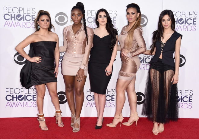 La red carpet de Fifth Harmony cuenta con las divas del pop