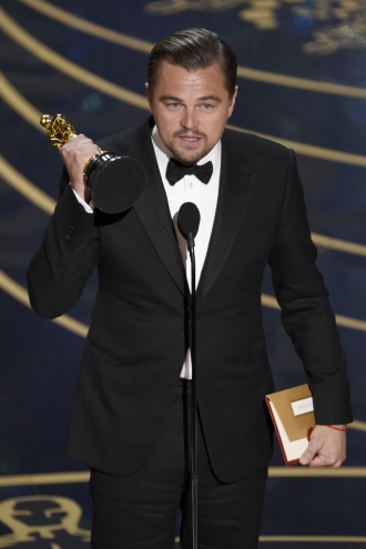 Gala Oscars 2016: El discurso de Leonardo DiCaprio