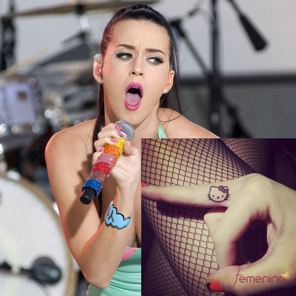 tatuajes en los dedos la hello kitty de katy perry tatuajes en los dedos la hello kitty de katy perry